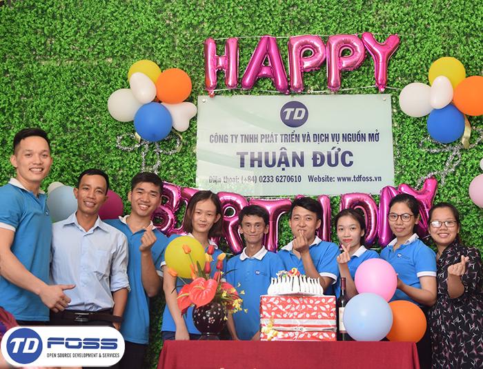 TDFOSS tưng bừng tổ chức sinh nhật 2 tuổi